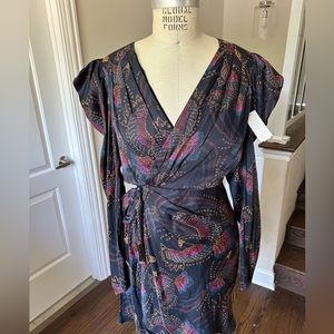 Farm Rio sequin toucans mini dress in size Medium.